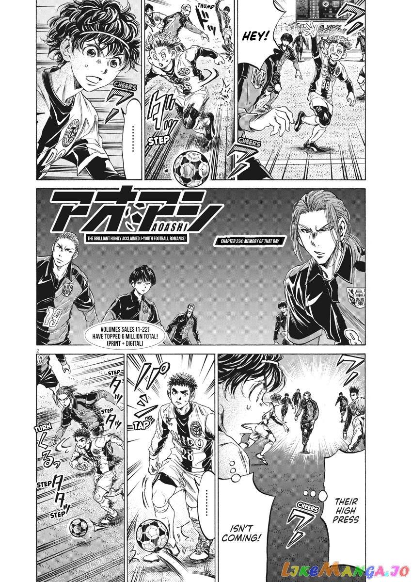 Ao Ashi, Chapter 234 image 02